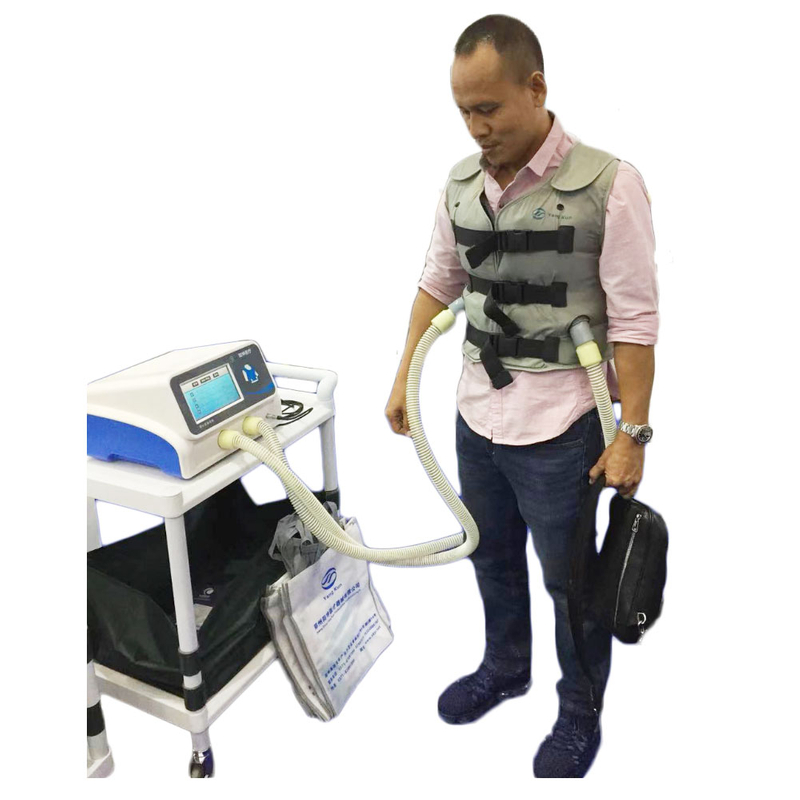 Vest airway clearance system chest vibration therapy machine